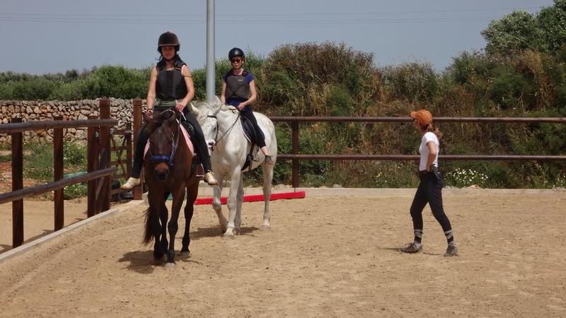 Riding lesson