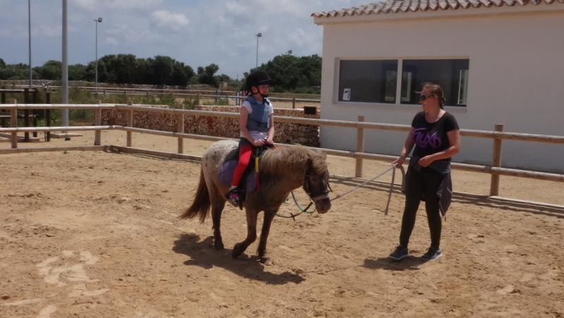 Riding lesson